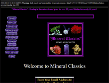 Tablet Screenshot of newtest.minclassics.com